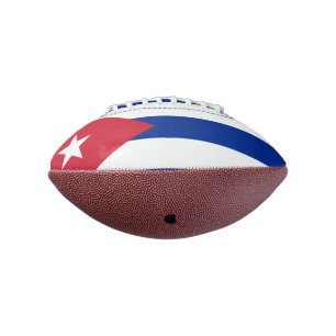 Balón De Fútbol Americano Bandera del Mini Fútbol de Cuba
