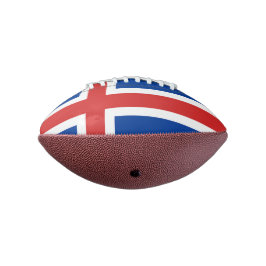 Balón De Fútbol Americano Bandera del Mini Fútbol de Islandia