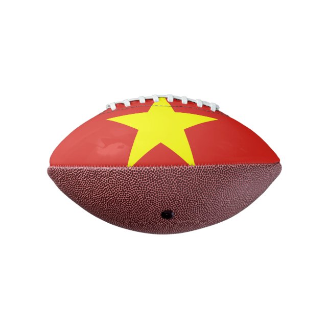 Balón De Fútbol Americano Bandera del Mini Fútbol de Vietnam (Girado 270)