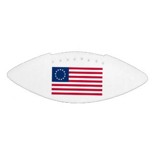 Balón De Fútbol Americano Bandera estadounidense de Betsy Ross