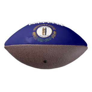 Balón De Fútbol Americano Bandera estatal del Commonwealth de Kentucky Blueg