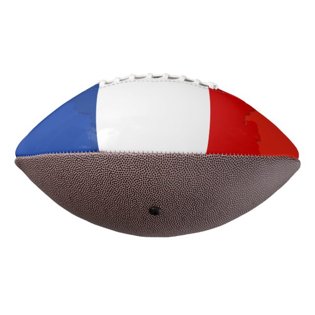 Balón De Fútbol Americano Bandera francesa (Girado 270)