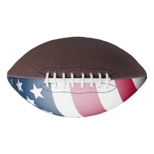 Balón De Fútbol Americano Bandera Patriótica Americana, Guay Fun Globe