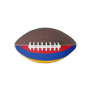 Balón De Fútbol Americano Bandera patriótica armenia