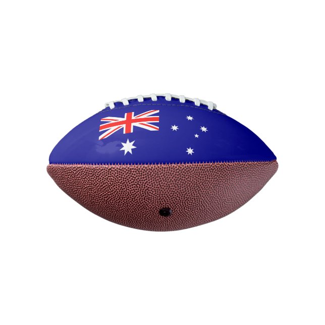 Balón De Fútbol Americano Bandera patriótica australiana (Girado 270)