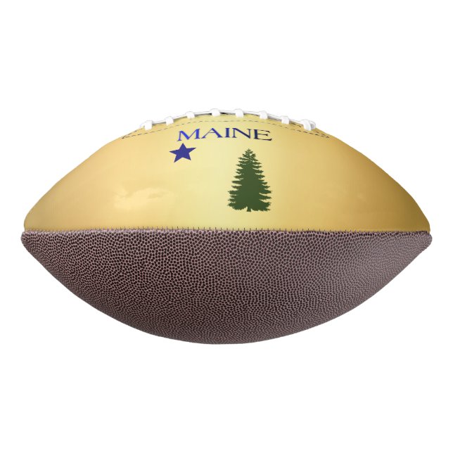 Balón De Fútbol Americano Bandera principal (1901) (Girado 270)