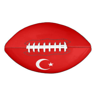 Balón De Fútbol Americano Bandera turca