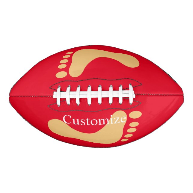 Balón De Fútbol Americano Barefoot Beach Bum Thunder_Cove  (Anverso)