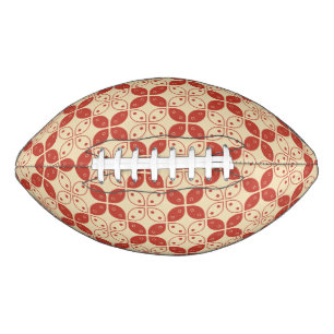 Balón De Fútbol Americano Batik Kawung, Patrón indonesio, Javanés, Étnico