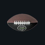 Balón De Fútbol Americano beso de hershey®, único, elegante y minimalista, p<br><div class="desc">Este diseño es accesible para todos. Siéntase libre de personalizar del logotipo,  imágenes,  texto y colores según sus preferencias. Muchas gracias.</div>