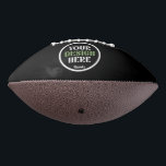 Balón De Fútbol Americano beso de hershey®, único, elegante y minimalista, p<br><div class="desc">Este diseño es accesible para todos. Siéntase libre de personalizar del logotipo,  imágenes,  texto y colores según sus preferencias. Muchas gracias.</div>