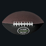 Balón De Fútbol Americano beso de hershey®, único, elegante y minimalista, p<br><div class="desc">Este diseño es accesible para todos. Siéntase libre de personalizar del logotipo,  imágenes,  texto y colores según sus preferencias. Muchas gracias.</div>