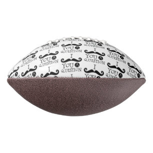 Balón De Fútbol Americano Black I bigote una pregunta