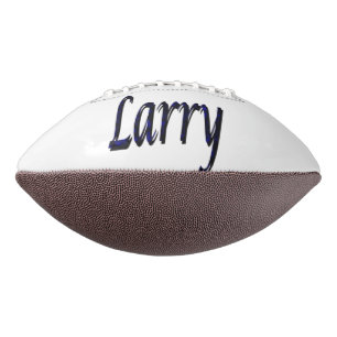 Balón De Fútbol Americano Blue Larry Name, Fútbol