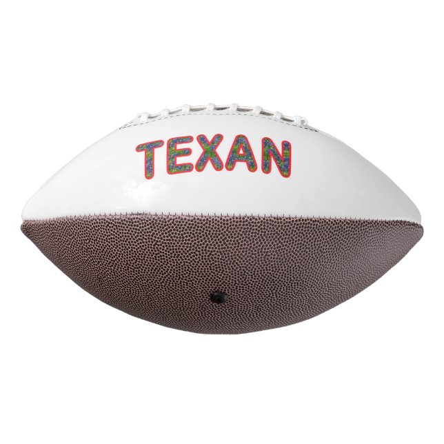 Balón De Fútbol Americano Bluebonnet Texan (Girado 270)