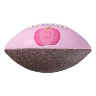 Balón De Fútbol Americano Bonito Bebé Rosa Bebé Calabaza Personalizado