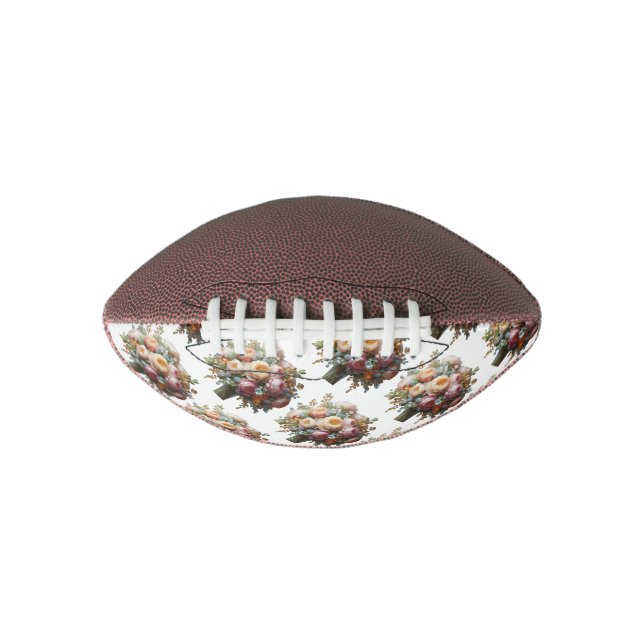 Balón De Fútbol Americano Bouquet de Peonies, Citrine y Topaz (Anverso)