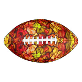 Balón De Fútbol Americano Cadenas cruzadas ocultas bajo tela de tela de tela
