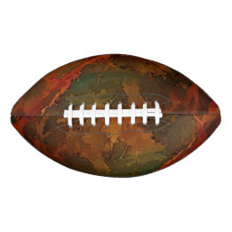 Balón De Fútbol Americano Caída del Resumen de la Tierra Rica Profunda Otoño