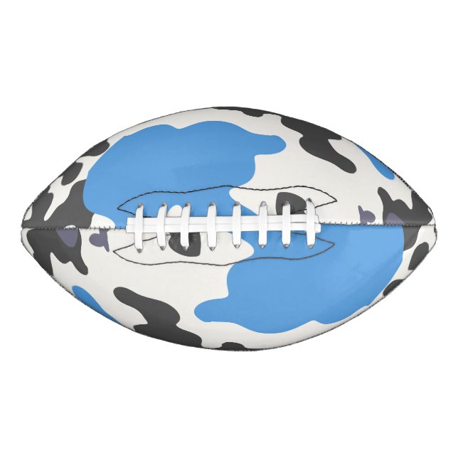 Balón De Fútbol Americano Camo Ártico (Anverso)