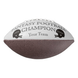 Balón De Fútbol Americano Campeón de Fantasía