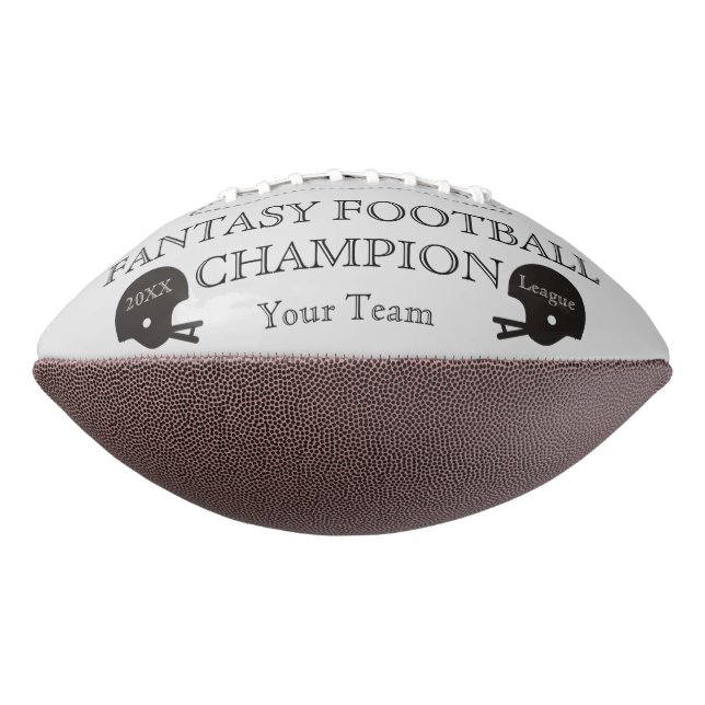 Balón De Fútbol Americano Campeón de Fantasía (Girado 270)