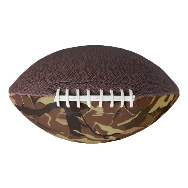 Balón De Fútbol Americano Camuflaje (Anverso)