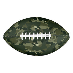 Balón De Fútbol Americano Camuflaje caqui perturbador