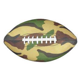 Balón De Fútbol Americano Camuflaje del Ejército personalizado