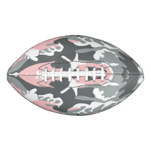 Balón De Fútbol Americano Camuflaje rosa y gris, ejército, ejército