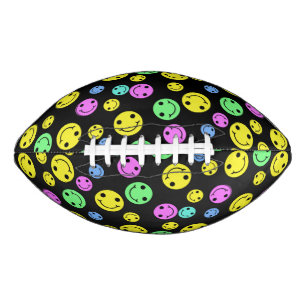 Balón De Fútbol Americano Caras sonrientes negras