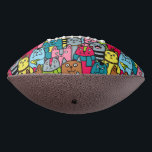 Balón De Fútbol Americano Cat and kittens<br><div class="desc">-</div>