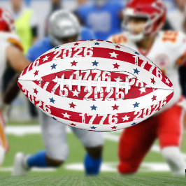 Balón De Fútbol Americano Celebración Semiquincentenario 1776 2026