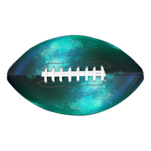 Balón De Fútbol Americano Cielo Nocturno Esmeralda Fútbol Americano