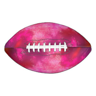 Balón De Fútbol Americano Cielo Nocturno Flares Rosa Fútbol Americano
