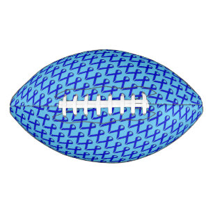 Balón De Fútbol Americano Cinta Blue Standard de Kenneth Yoncich