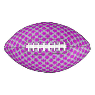 Balón De Fútbol Americano Cinta violeta de Kenneth Yoncich