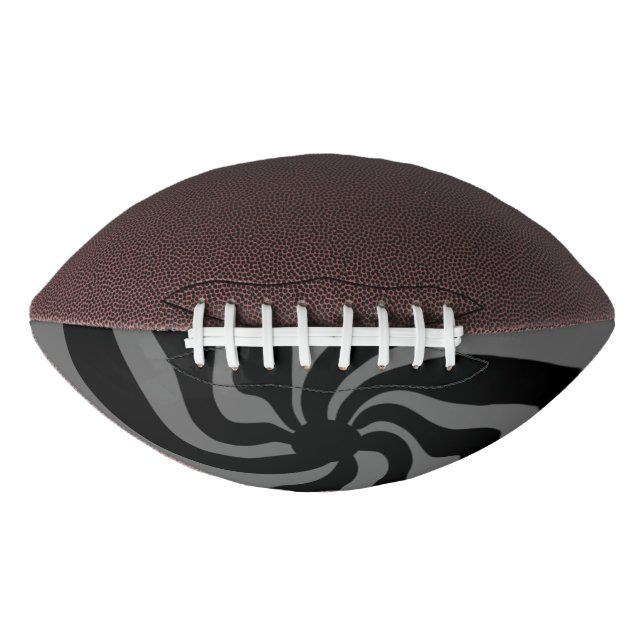 BALÓN DE FÚTBOL AMERICANO CÍRCULO DE ONDAS (Anverso)