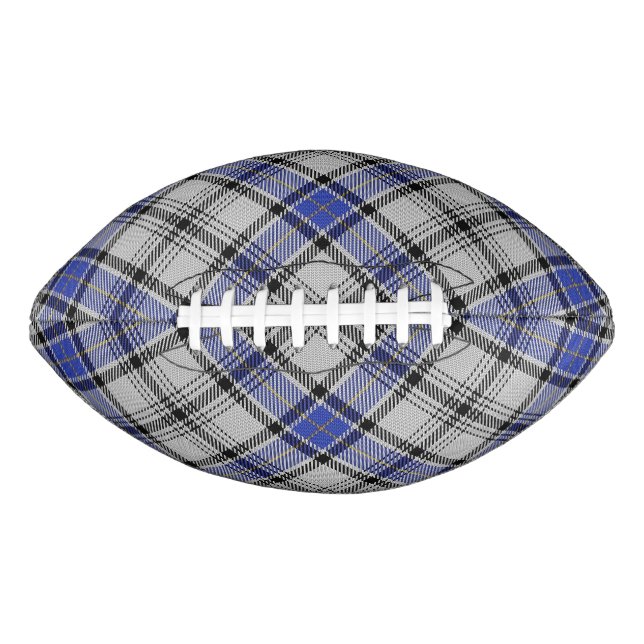 Balón De Fútbol Americano Clan Hannah Scottish Tartan (Anverso)