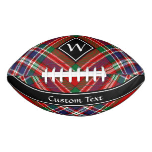 Balón De Fútbol Americano Clan MacFarlane Red Tartan