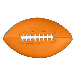 Balón De Fútbol Americano Color sólido del Naranja de seguridad