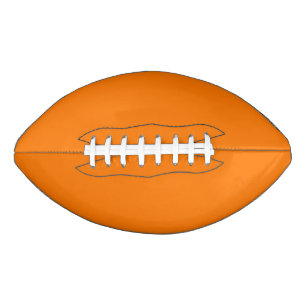 Balón De Fútbol Americano Color sólido del Naranja de seguridad