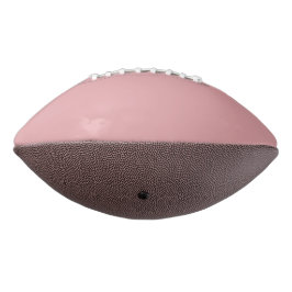 Balón De Fútbol Americano Color sólido rosa Rosa de Rubor | Clásica | Elegan