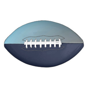 Balón De Fútbol Americano Colores del equipo universitario Fútbol azul/azul