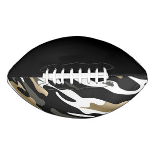 Balón De Fútbol Americano Colores del equipo universitario Fútbol de Camo Ne