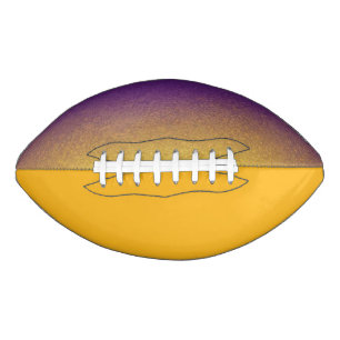 Balón De Fútbol Americano Colores del equipo universitario: fútbol morado/am