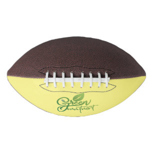 Balón De Fútbol Americano Compromiso Verde