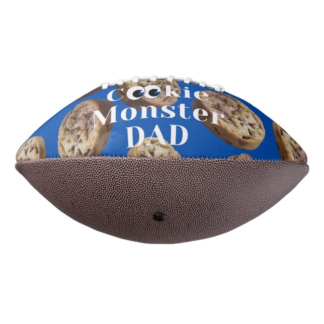 Balón De Fútbol Americano Cookie Monster Dad (Girado 270)