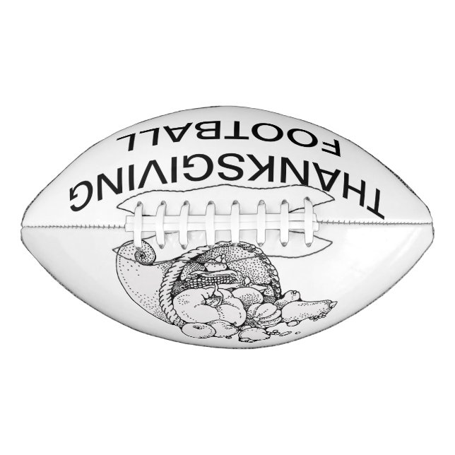 Balón De Fútbol Americano cornucopia (Anverso)
