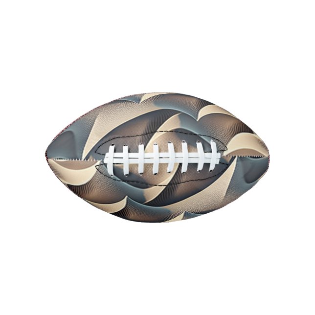 Balón De Fútbol Americano Corrientes Pastel (Anverso)